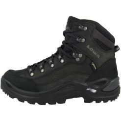 Buty trekkingowe damskie Lowa Renegade Gtx Mid. Czarne obuwie trekkingowe damskie Lowa, z materiału, za kostkę, bez zapięcia. Za 807.49 zł.