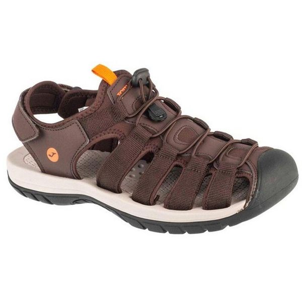 Sandały Męskie S.Gea. Brązowe buty zimowe męskie Joma, bez wzorów, bez obcasa, bez zapięcia. Za 186.99 zł.