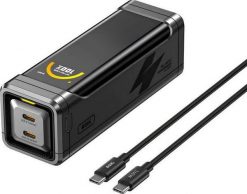 AOHI Black Warrior 10000 mAh PD 65W. Czarne powerbanki . Za 329.00 zł.