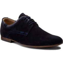 Półbuty LASOCKI FOR MEN A-5431. Niebieskie półbuty męskie Lasocki For Men, bez wzorów, ze skóry, bez obcasa, bez zapięcia. Za 229.99 zł.