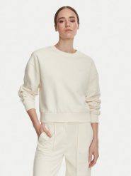 Guess Bluza V6YQ10 K4291 Kremowy Regular Fit. Białe bluzy damskie Guess, s, z aplikacjami, z syntetyku, bez ramiączek, bez kaptura. Za 394.99 zł.