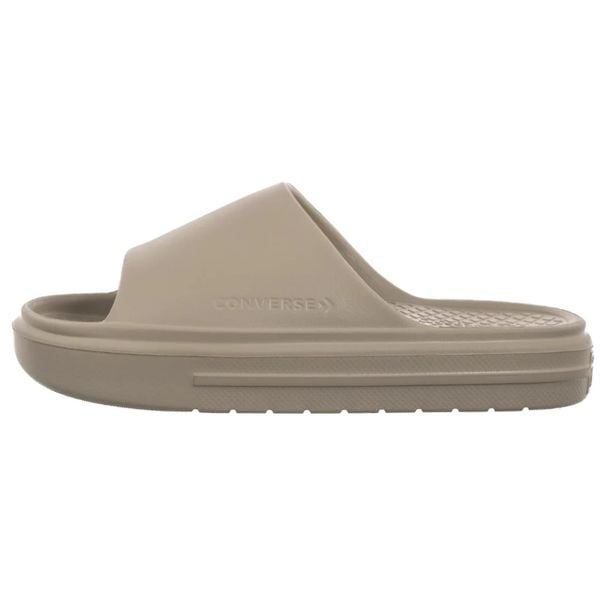 Unisex>klapki Converse. Brązowe klapki damskie Converse, bez wzorów, bez zapięcia. Za 126.99 zł.