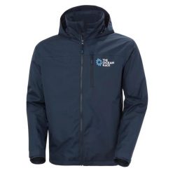 Kurtka wodoodporna Helly Hansen The Ocean Race. Niebieskie kurtki męskie Helly Hansen, xl, bez wzorów, z polaru, bez kaptura. Za 709.50 zł.