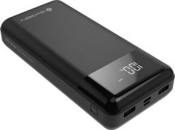 Powerbank GoGEN Powerbank GoGen PB300001B 30000 mAh czarny. Czarne powerbanki Gogen. Za 170.05 zł.