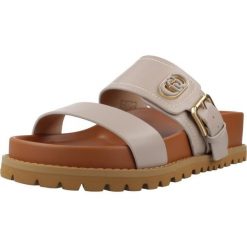 Sandały LIU-JO SA6109 P0102 Brązowy. Brązowe sandały damskie Liu Jo, bez wzorów, ze skóry, bez obcasa, bez zapięcia. Za 423.99 zł.