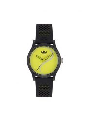 Adidas Zegarek Game Two AOSY25517 Czarny. Czarne, analogowe zegarki męskie Adidas, bez wzorów. Za 349.99 zł.