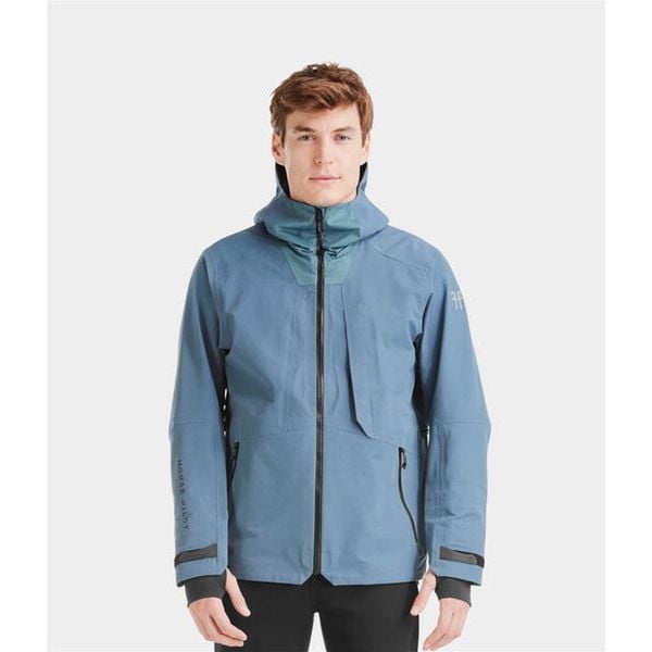 Kurtka przeciwdeszczowa z kapturem Horse Pilot Element. Niebieskie kurtki męskie HORSE PILOT, bez wzorów, sportowe, z kapturem. Za 1,565.70 zł.