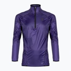Kurtka do biegania męska On Zero. Fioletowe kurtki męskie On, m, bez wzorów, z elastanu, bez kaptura, do biegania. Za 359.99 zł.