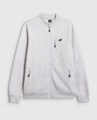 4f Bluza męska 4F M2547 chłodny jasny szary melanż 4FWMM00TSWSM2547 27M S. Szare bluzy męskie 4F, m, bez wzorów, bez ramiączek, bez kaptura. Za 179.98 zł.