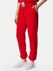 Polo Ralph Lauren Spodnie dresowe 211971700515 Czerwony Regular Fit. Czerwone spodnie dresowe damskie Polo Ralph Lauren, bez wzorów, z bawełny. Za 729.99 zł.