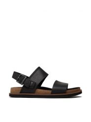 Timberland Sandały Amalfi Vibes TB0A2CET015 Czarny. Czarne sandały męskie Timberland, bez wzorów, ze skóry, bez zapięcia. Za 309.99 zł.