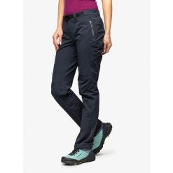 Spodnie softshell damskie Hannah Garwynet. Niebieskie spodnie sportowe damskie Hannah, na lato, bez wzorów, z softshellu, sportowe, trekkingowe. Za 281.99 zł.