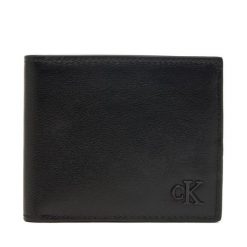 Portfel Calvin Klein. Czarne portfele męskie Calvin Klein, bez wzorów. Za 329.99 zł.