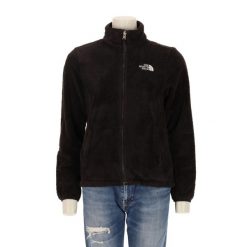 Damska czarna bluza polarowa Osito TNF. Czarne bluzy damskie The North Face, l, bez wzorów, z polaru, sportowe, bez ramiączek, bez kaptura. Za 212.96 zł.