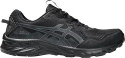 Buty męskie do biegania Asics Gel-Venture 10 czarne 1011B967 001 42,5. Czarne buty sportowe męskie Asics, bez wzorów, bez zapięcia, do biegania. Za 328.75 zł.