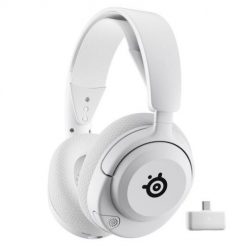 SteelSeries Gaming Headset Arctis Nova 5P Bluetooth Over-ear Microphone Noise canceling Wireless White. Białe słuchawki bezprzewodowe STEELSERIES. Za 794.99 zł.