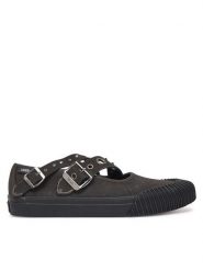 Vans Półbuty Mary Jane Straps VN000D9AHJ31 Szary. Szare półbuty damskie Vans, bez wzorów, ze skóry, bez obcasa, na płaskiej podeszwie, bez zapięcia. Za 399.99 zł.
