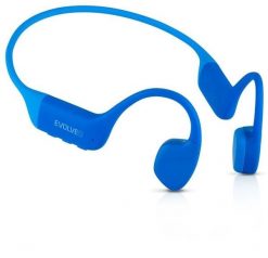 Słuchawki Evolveo EVOLVEO bezprzewodowa słuchawki BoneMax MP3 32GB na kości policzkowej IPX8 niebieski. Niebieskie słuchawki bezprzewodowe Evolveo. Za 418.03 zł.
