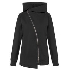 Bluza Deha Bluza Biker Z Bawełny Organicznej Damskie. Czarne bluzy damskie Deha, m, bez wzorów, z bawełny, bez ramiączek, z kapturem. Za 620.99 zł.