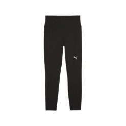 Damskie legginsy TAD ESSENTIALS o długości 7/8 PUMA Black. Czarne legginsy damskie Puma, bez wzorów. Za 179.00 zł.