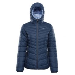 Kurtka damska ocieplana dwustronna Alpine Pro Eroma. Niebieskie kurtki sportowe damskie Alpine Pro, bez wzorów, z puchu, bez ramiączek, bez kaptura, trekkingowe. W wyprzedaży za 449.00 zł.