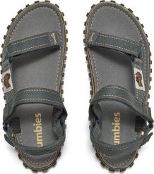 Gumbies Gumbies męskie sandały TRACKER SANDALS GREY 46. Szare sandały męskie Gumbies, bez wzorów, sportowe, bez zapięcia. Za 184.99 zł.