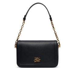 Torebka KARL LAGERFELD. Czarne torebki do ręki damskie KARL LAGERFELD, bez wzorów, bez dodatków. Za 1,299.00 zł.