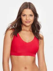 Chantelle Biustonosz top Soft Stretch C16A10 Czerwony. Czerwone biustonosze Chantelle, l, bez wzorów, z syntetyku, bez kołnierzyka, bez ramiączek. Za 149.99 zł.