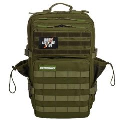 Plecak do CrossTraining i podróży ELITRAINX V1 45L. Zielone plecaki męskie ELITEX TRAINING, bez wzorów, sportowe. Za 252.99 zł.