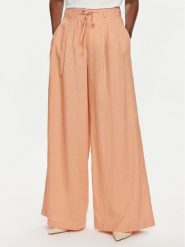 ViCOLO Spodnie materiałowe TB2700 Pomarańczowy Relaxed Fit. Brązowe spodnie materiałowe damskie ViCOLO, bez wzorów, z materiału. Za 309.99 zł.
