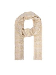 Liu Jo Szalik 2F6036 T0300 Beżowy. Brązowe rękawiczki damskie Liu Jo, bez wzorów, z wiskozy. Za 299.99 zł.