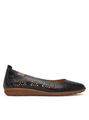 Pikolinos Baleriny W4C-4927 Czarny. Czarne balerinki damskie Pikolinos, bez wzorów, ze skóry, bez obcasa, bez zapięcia. Za 399.99 zł.