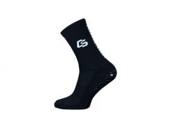 Skarpety antypoślizgowe Control Socks. Czarne skarpety męskie FOOTBALL MASTERS, bez wzorów, z materiału. Za 39.00 zł.