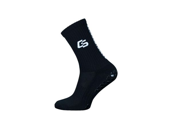 Skarpety antypoślizgowe Control Socks. Czarne skarpetki damskie FOOTBALL MASTERS, bez wzorów, z materiału. Za 99.00 zł.