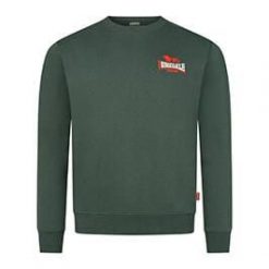 Bluza Lonsdale Lympstone. Czerwone bluzy męskie Lonsdale, m, bez wzorów, eleganckie, bez ramiączek, bez kaptura. Za 226.00 zł.