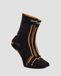 Skarpety trailowe X-Socks Trailrun Terraskin Expert Crew. Brązowe skarpety męskie X-Socks, bez wzorów, z materiału. Za 119.00 zł.