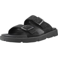Sandały GEOX U XAND 2S Czarny. Czarne sandały męskie Geox, bez wzorów, z materiału, bez zapięcia. Za 330.99 zł.