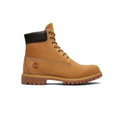 Buty trekkingowe Timberland Premium 6. Brązowe trekkingi męskie Timberland, z nubiku, bez zapięcia. Za 899.00 zł.