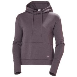 Bluza damska Helly Hansen Lifa Tech Lite. Fioletowe bluzy damskie Helly Hansen, bez wzorów, bez ramiączek, bez kaptura. Za 397.00 zł.