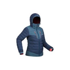 Kurtka narciarska 900 WARM damska. Niebieskie kurtki sportowe damskie WED'ZE, s, bez wzorów, z materiału, bez ramiączek, bez kaptura, narciarskie, climacool (adidas). Za 599.99 zł.