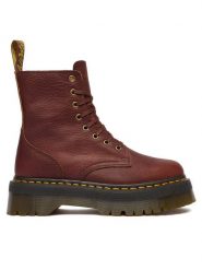 Dr. Martens Trzewiki Jadon DM41324200 Brązowy. Brązowe botki męskie Dr. Martens, bez wzorów, ze skóry, bez obcasa, bez zapięcia. Za 1,079.00 zł.