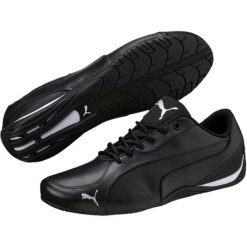 Puma buty sportowe Drift Cat 5 Core Black 39. Czarne buty sportowe męskie Puma, bez wzorów, bez zapięcia. W wyprzedaży za 299.00 zł.