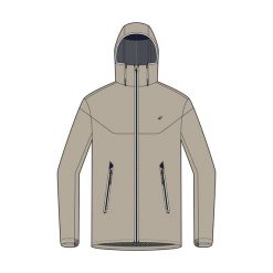 Kurtka żeglarska męska Decathlon Sailing 100. Brązowe kurtki męskie Decathlon, m, bez wzorów, z materiału, sportowe, bez kaptura. Za 129.99 zł.