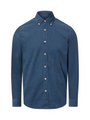 Marc O'Polo koszula sztruksowa Mężczyźni Modern Fit Bawełna niebieski, L. Niebieskie koszule męskie Marc O'Polo, l, bez wzorów, z bawełny, bez kołnierzyka, bez ramiączek. Za 249.95 zł.