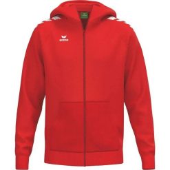 Bluza z kapturem Erima CMPT Wings. Czerwone bluzy damskie Erima, l, bez wzorów, z bawełny, bez ramiączek, z kapturem. Za 264.50 zł.