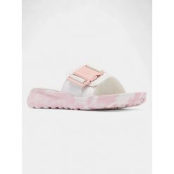 Klapki damskie Columbia Peakfreak Roam Slide. Białe klapki damskie Columbia, bez wzorów, bez obcasa, bez zapięcia. Za 140.99 zł.