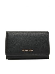 MICHAEL Michael Kors Portfel 32T5GJ6D9L Czarny. Czarne portfele damskie MICHAEL Michael Kors, ze skóry. Za 479.99 zł.