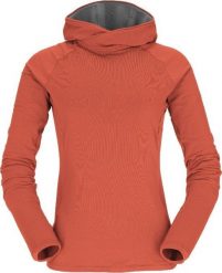 Rab Bluza damska Dihedral Hoody Wmns Red Grapefruit r. XS (QFF-35). Czerwone bluzy damskie RAB, xs, bez wzorów, bez ramiączek, bez kaptura. Za 57.48 zł.
