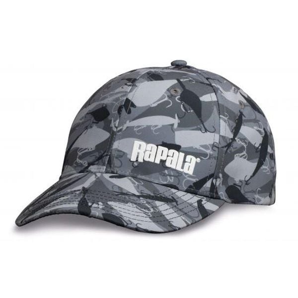 Czapka Rapala. Szare czapki damskie RAPALA, bez wzorów, z poliesteru. Za 125.50 zł.
