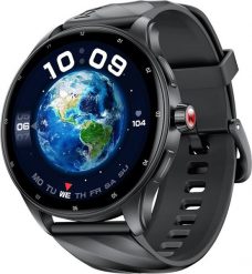 Smartwatch Kumi GW5 Pro Czarny (KU-GW5P/BK). Czarne zegarki smartwatch Kumi, bez wzorów. Za 259.00 zł.